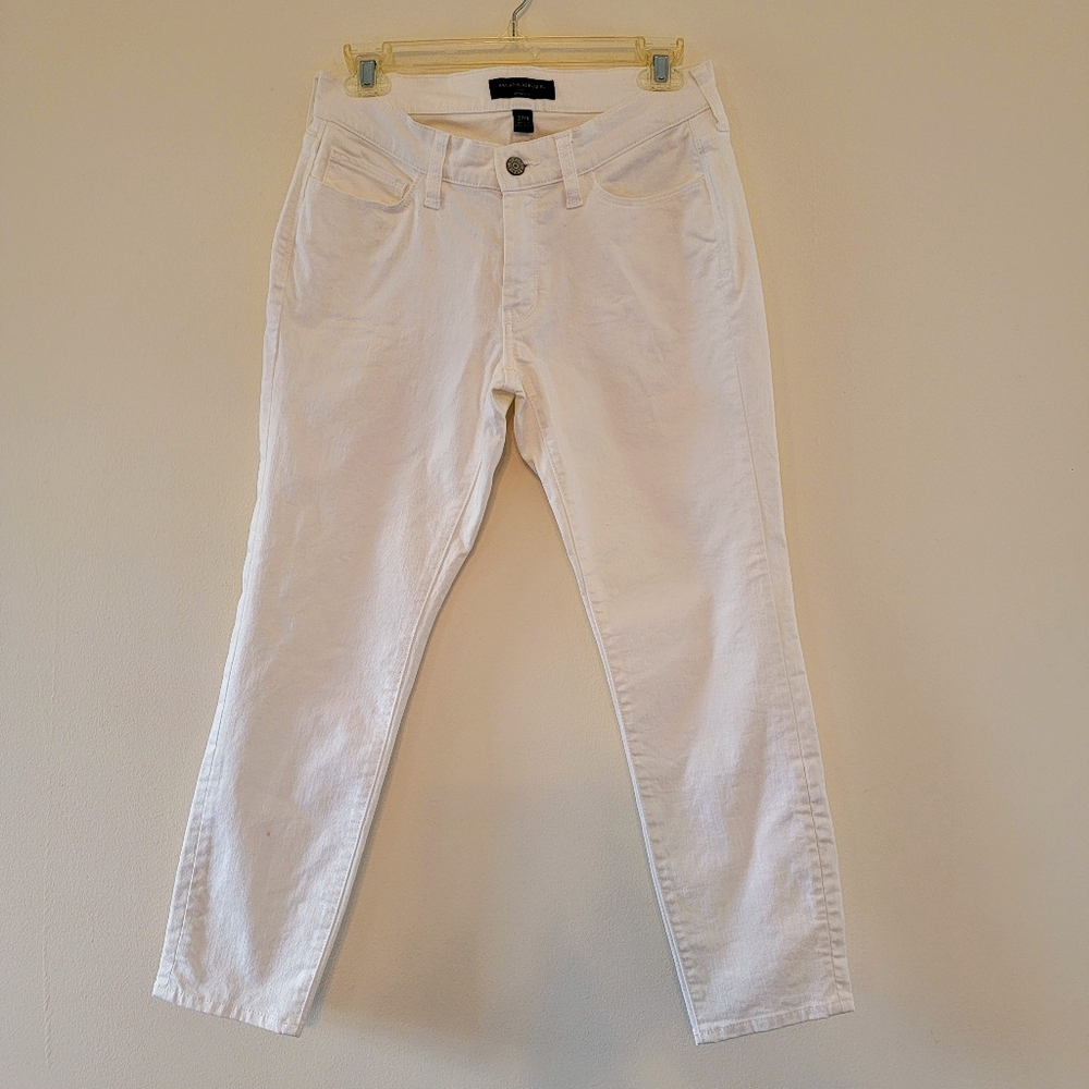 BANANA REPUBLIC SKINNY FIT WHITE JEANS SIZE 4/27